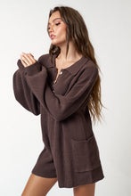 Load image into Gallery viewer, Felicity Long Sleeve Sweater Romper
