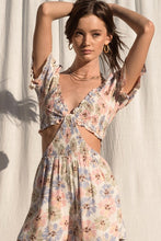 Load image into Gallery viewer, Primrose Floral Print Cut Out Romper
