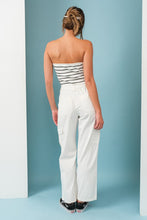 Load image into Gallery viewer, Abigail Strapless Twist Front Top
