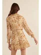 Load image into Gallery viewer, Virginia Floral Collared Button Down Mini Dress
