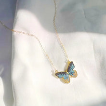 Load image into Gallery viewer, Cassius Pavé Butterfly Necklace
