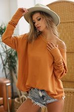 Load image into Gallery viewer, Clementine Cotton French Terry Knit Top
