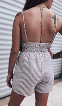 Load image into Gallery viewer, She Acts Like Summer Striped Romper
