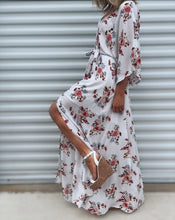 Load image into Gallery viewer, Go With The Flow Kimono Sleeve Maxi Dress
