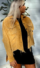 Load image into Gallery viewer, Sierra Distressed Cotton Corduroy Jacket

