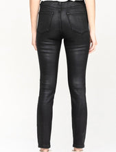 Load image into Gallery viewer, Gabby High Rise Button-Up Coated Skinny Jean

