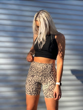 Load image into Gallery viewer, Wild Thoughts Cheetah Print Biker Short
