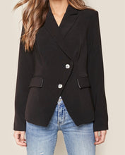 Load image into Gallery viewer, Uptown Girl Asymmetrical Blazer
