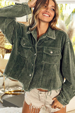 Load image into Gallery viewer, Candace Vintage Washed Corduroy Jacket
