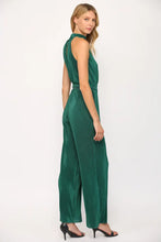 Load image into Gallery viewer, In Your Eyes Pleated Halter Jumpsuit
