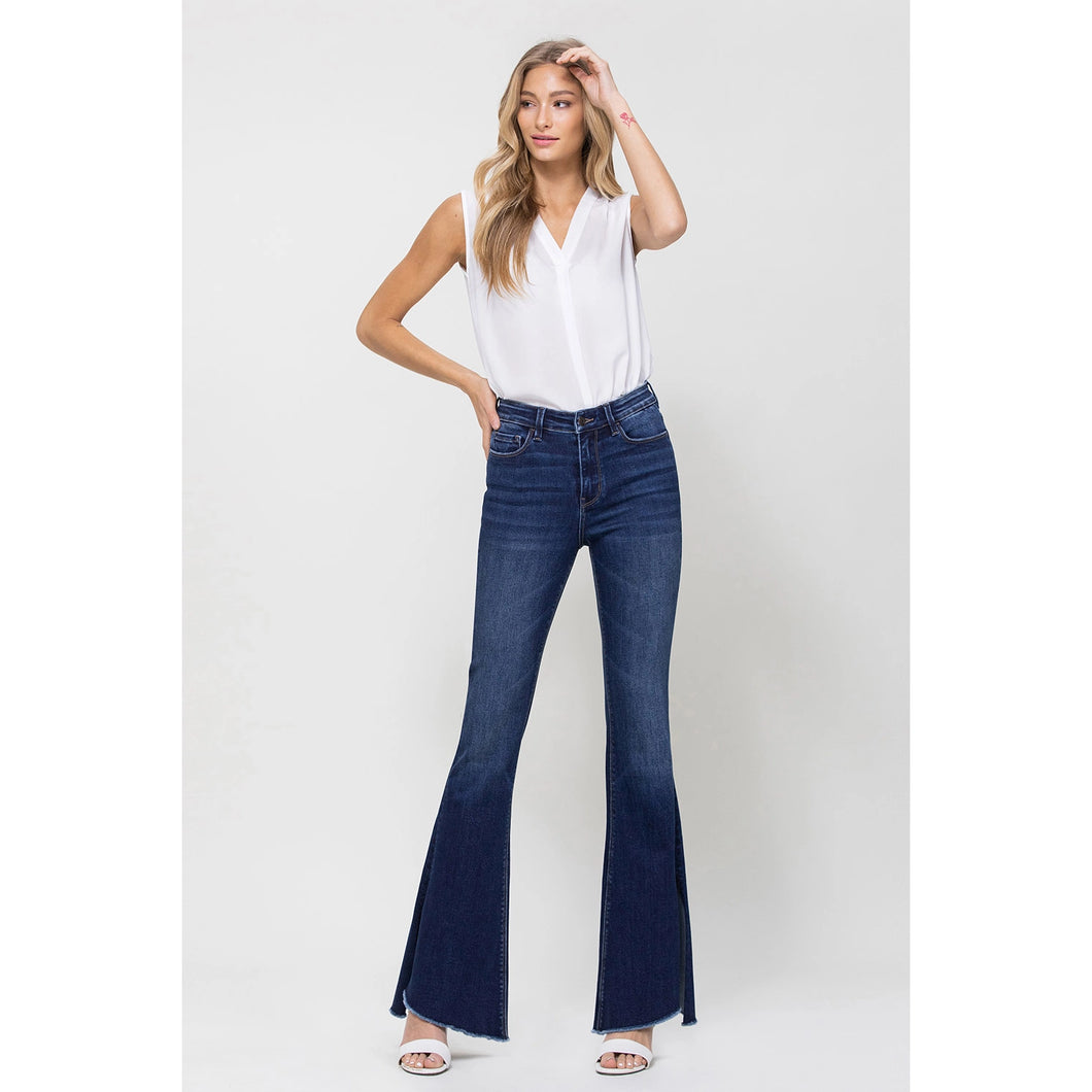 FLYING MONKEY Rolling In The Blues High Rise Flare Jeans
