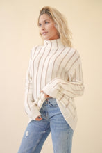 Load image into Gallery viewer, Aurora Mock Neck Boxy Crop Sweater

