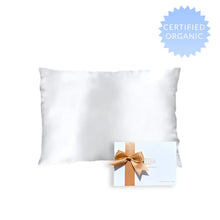 Load image into Gallery viewer, Honeylux Queen Organic Silk Pillowcase
