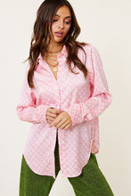 Load image into Gallery viewer, Karina Retro Inspired Geometric Button Down
