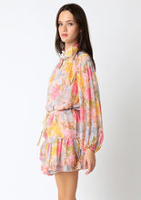 Load image into Gallery viewer, Forget Me Not Button Down Floral Mini Dress
