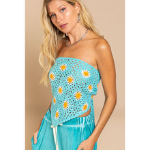Load image into Gallery viewer, Whoopsie Daisy Crochet Sweater Top
