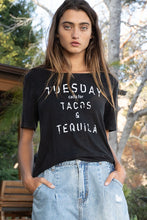 Load image into Gallery viewer, Taco Tuesday Knit Print Top

