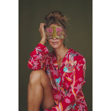 Load image into Gallery viewer, Into The Wild Velvet Leopard Eye Mask
