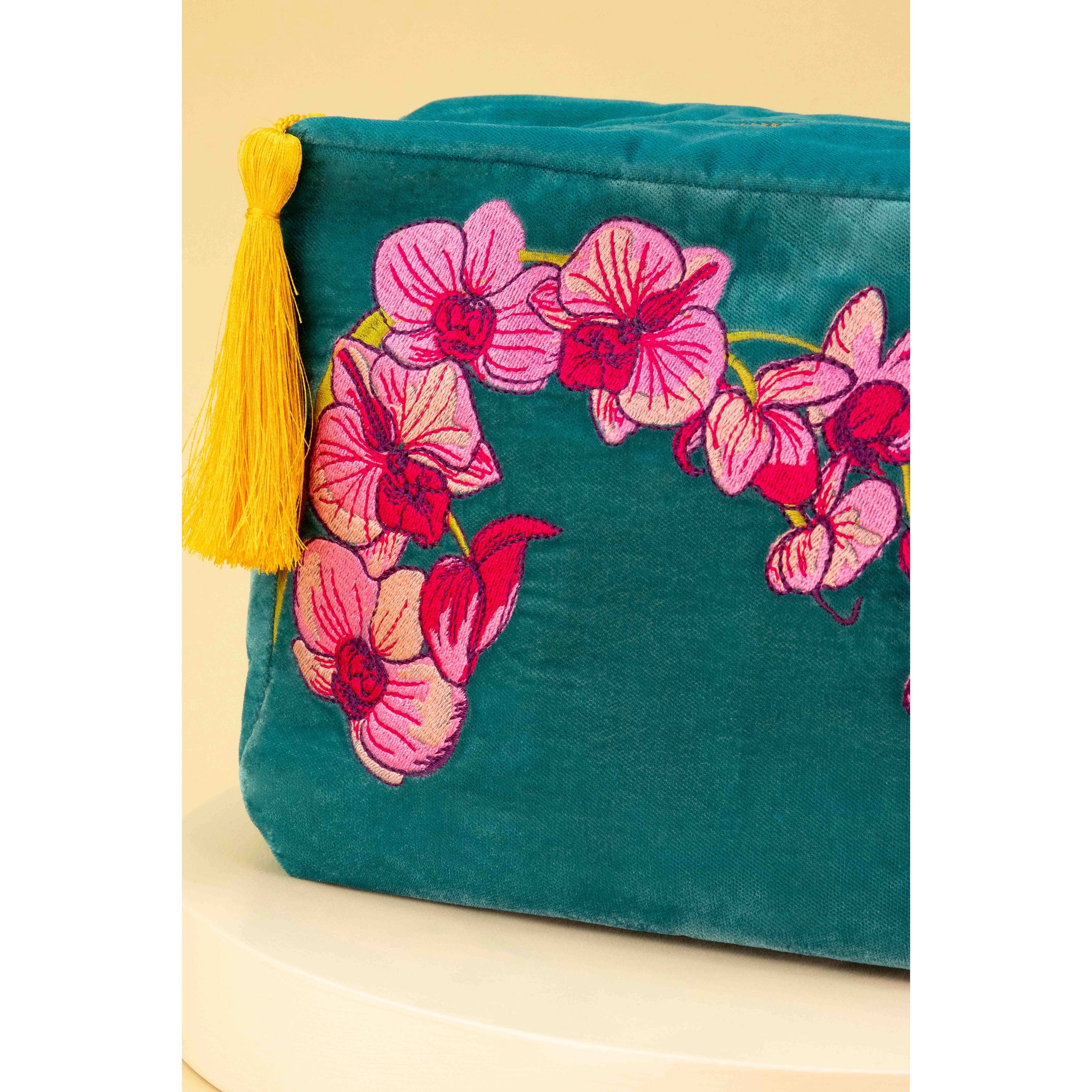 Bloom Top Handle Bag (Velvet Edition)