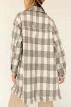 Load image into Gallery viewer, Riley Plaid Woven Coat

