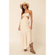 Load image into Gallery viewer, Zadie Halter Neck Sleeveless Maxi Dress
