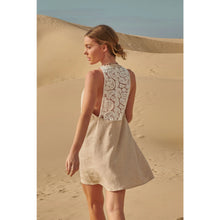 Load image into Gallery viewer, Gretchen Woven Halter Swing Mini dress
