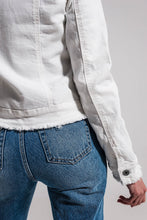 Load image into Gallery viewer, Sutton Casual Slim Fit Cropped Denim Jacket
