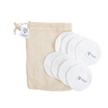 Load image into Gallery viewer, Snow Fox Reusable Bamboo Make Up Removal Pads
